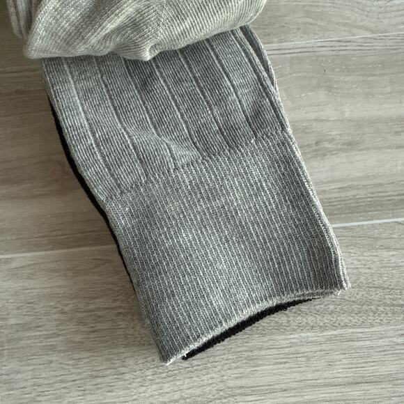 Calvin Klein Men's 4-Pairs Lightweight Crew Socks Gray Black NEW US 7-12 - Picture 8 of 10